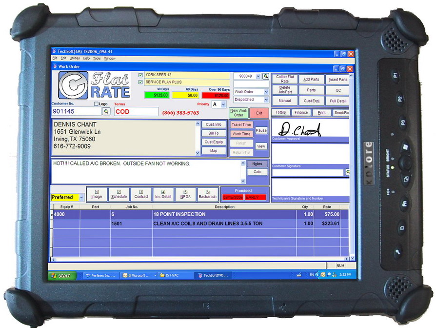 Tablet Closeup